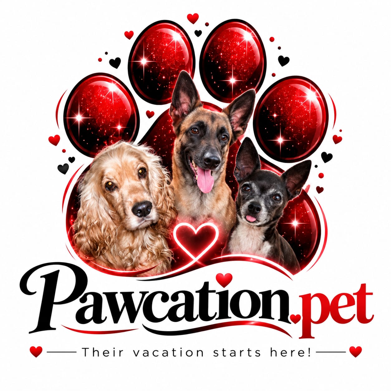 Pawcations logo
